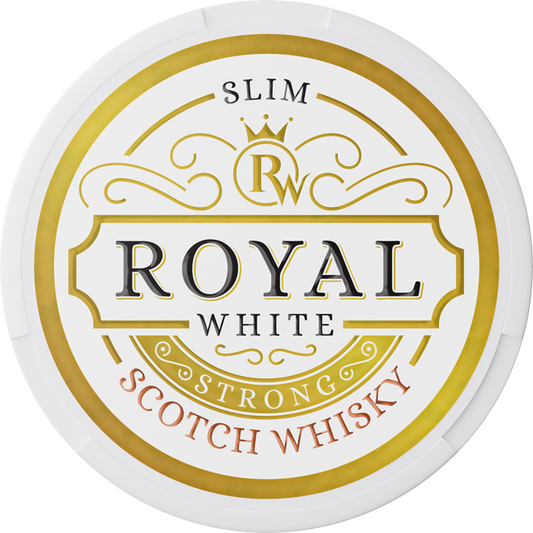 ROYAL WHITE SCOTCH WHISKY STRONG 16.5MG