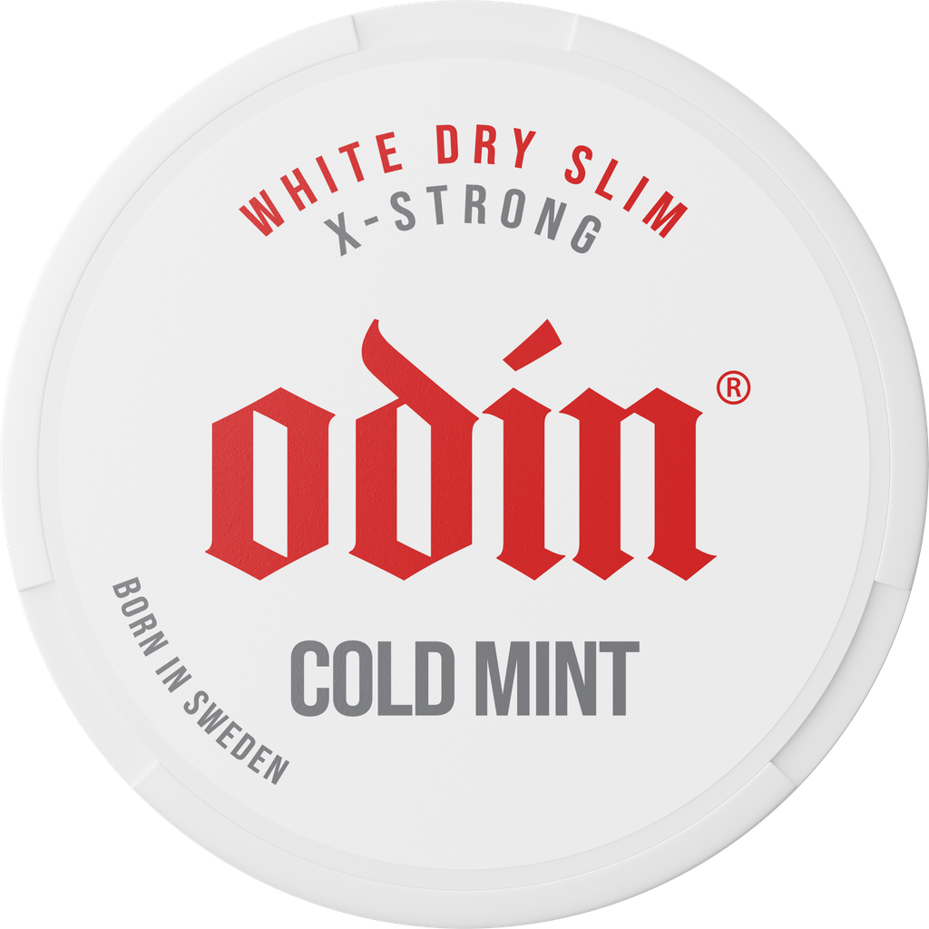 ODIN WHITE DRY SLIM COLD MINT X-STRONG 35MG