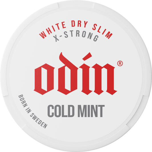 ODIN WHITE DRY SLIM COLD MINT X-STRONG 35MG