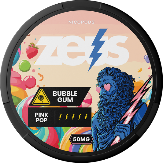 ZEUS BUBBLEGUM EXTRA STRONG 50MG