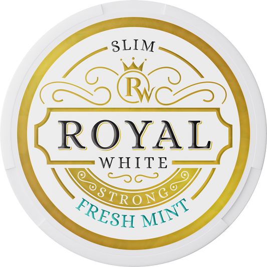 ROYAL WHITE FRESH MINT STRONG 16.5MG