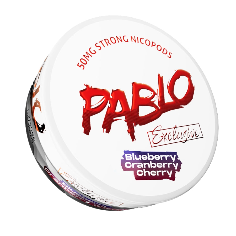 PABLO EXCLUSIVE BLUEBERRY CRANBERRY CHERRY 50MG