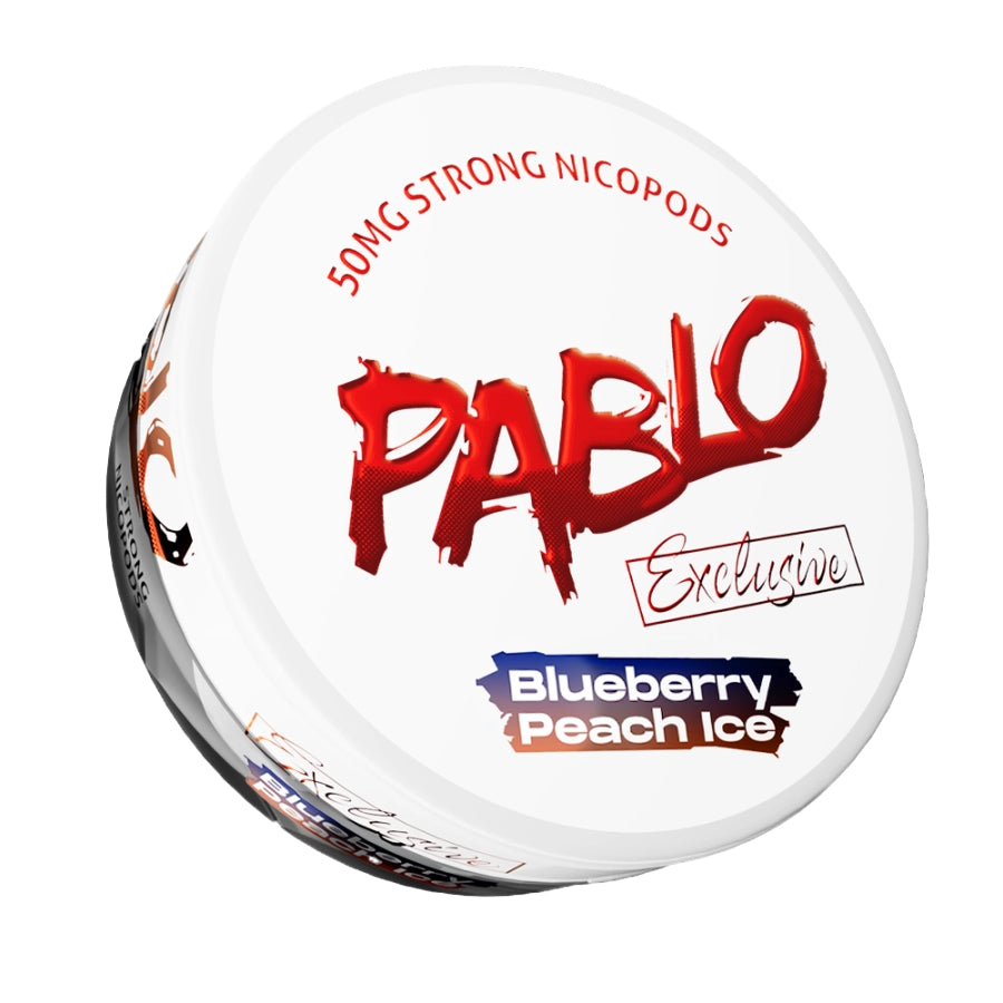 PABLO EXCLUSIVE BLUEBERRY PEACH ICE 50MG
